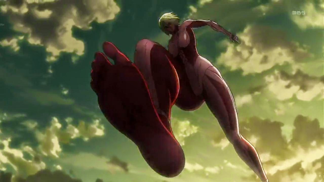 Anime Feet: Attack on Titan: Female Titan.